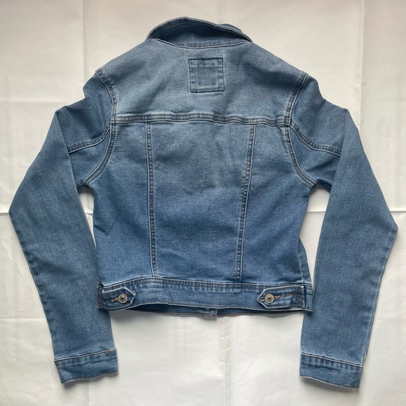 Wax Jean Long Sleeve Denim Jacket - Picture 10 of 10